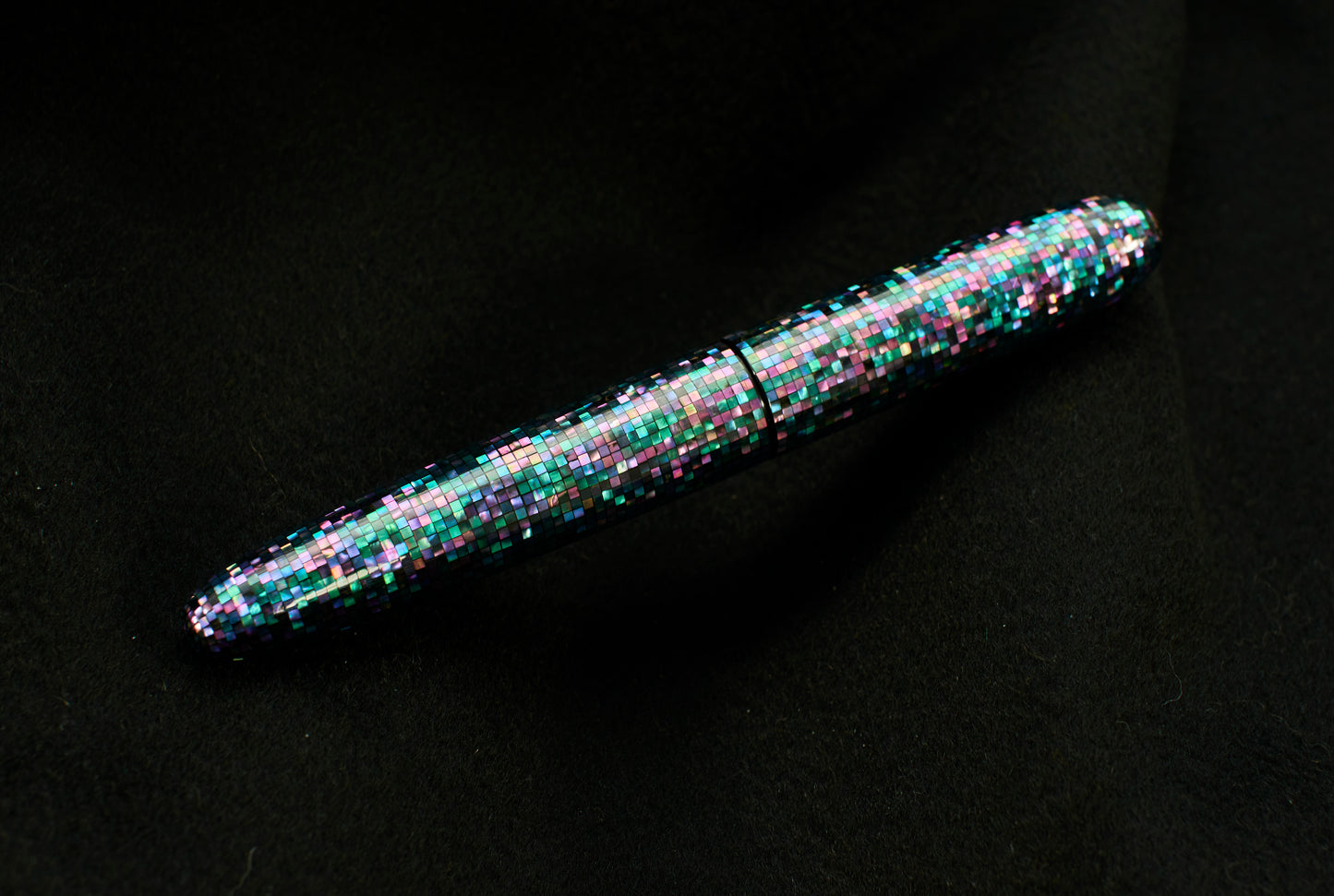 Ebonite Barrel with Mosaic Raden