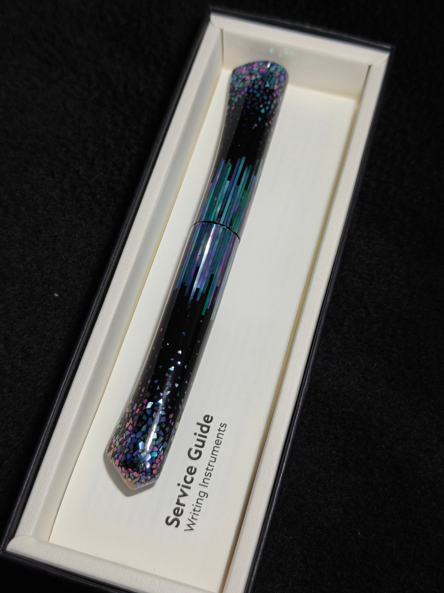 Ebonite Raden Dorsal Fin Fountain Pen Barrel