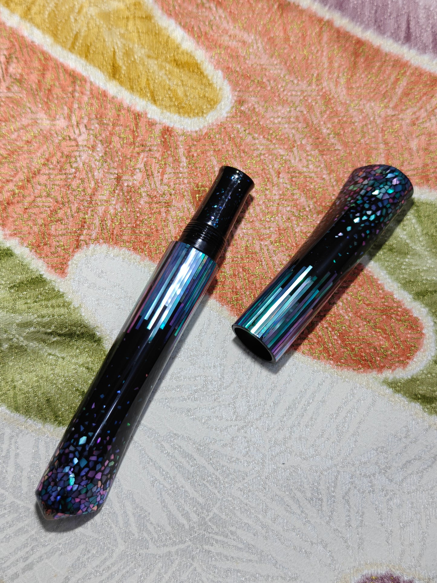 Ebonite Raden Dorsal Fin Fountain Pen Barrel