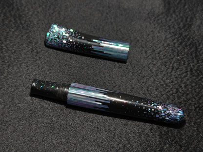 Ebonite Raden Dorsal Fin Fountain Pen Barrel