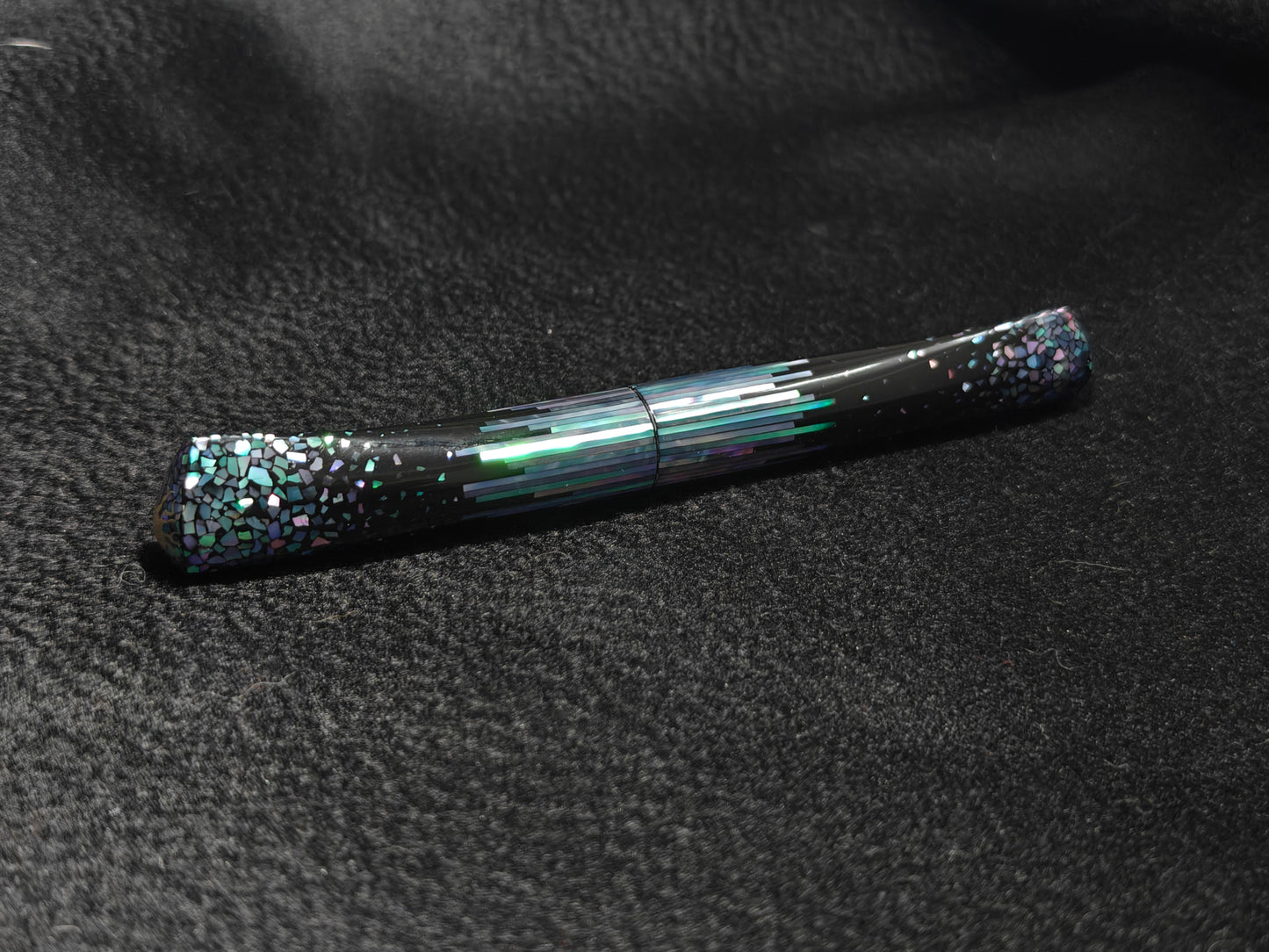 Ebonite Raden Dorsal Fin Fountain Pen Barrel