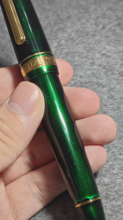 Sailor ProGear/1911L/King of Pen Green Gem Sand