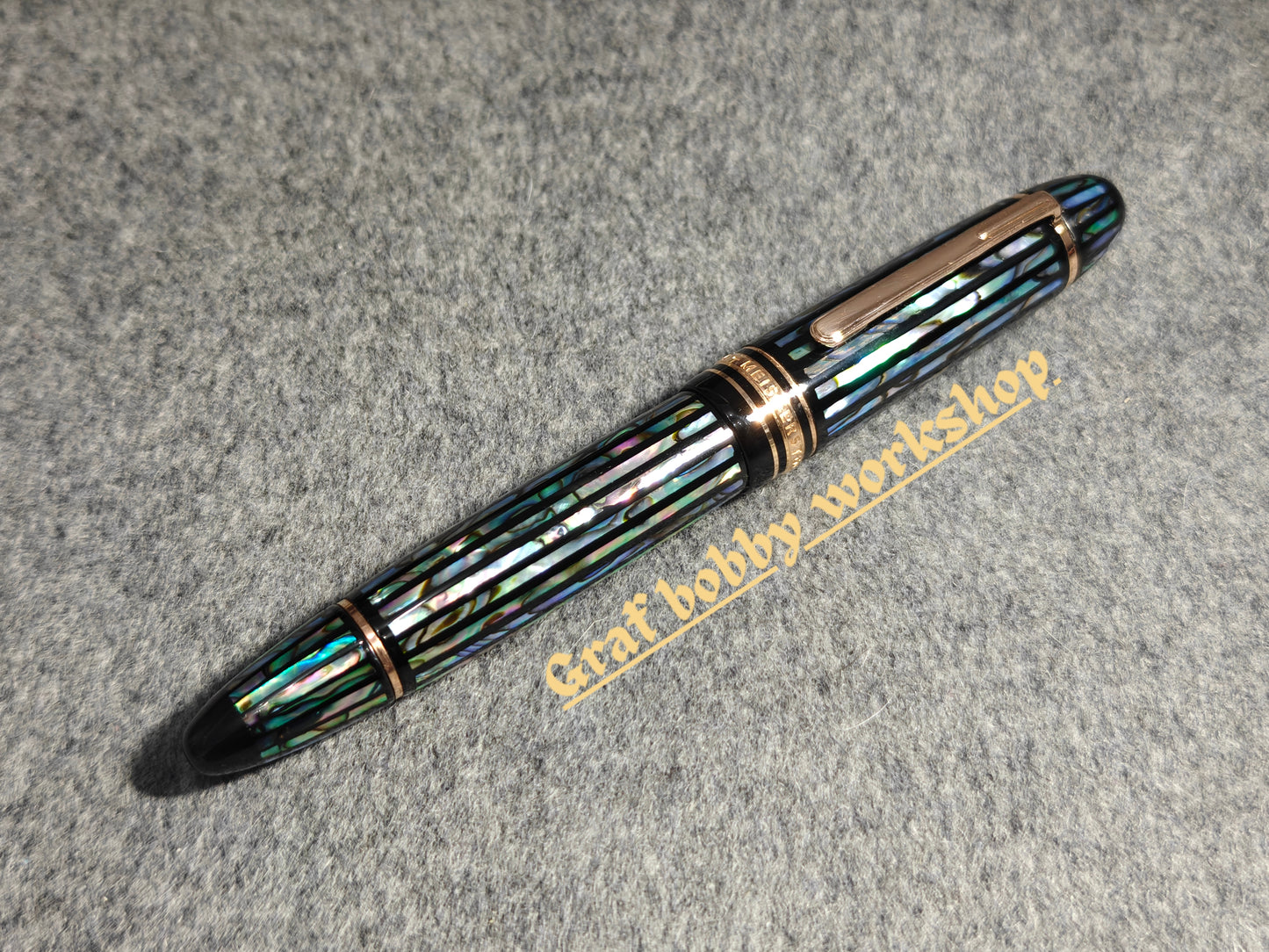 MB 149/146 Black Urushi and Raden (Paua Shell)