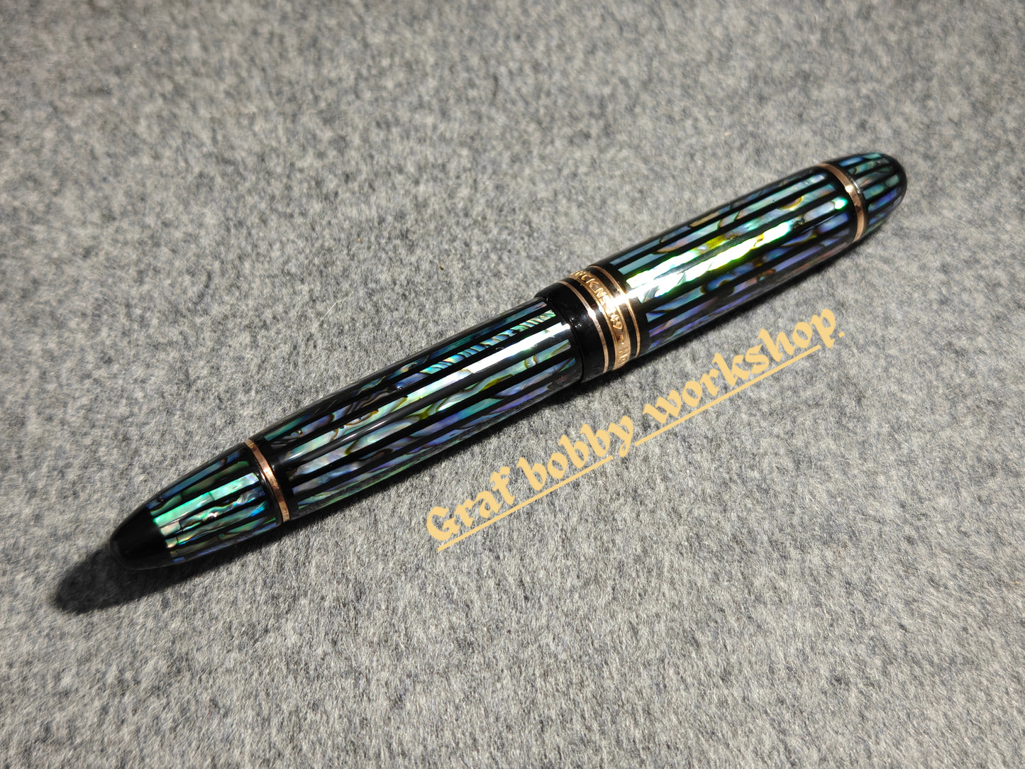 MB 149/146 Black Urushi and Raden (Paua Shell)