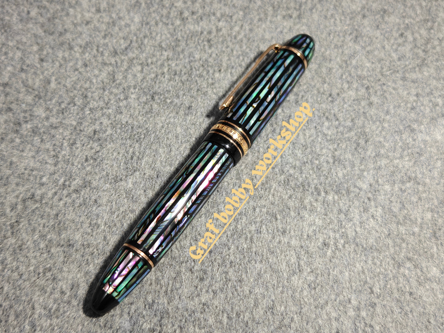 MB 149/146 Black Urushi and Raden (Paua Shell)