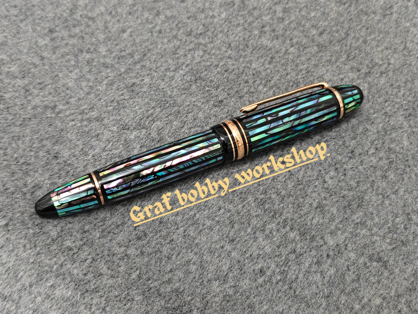 MB 149/146 Black Urushi and Raden (Paua Shell)