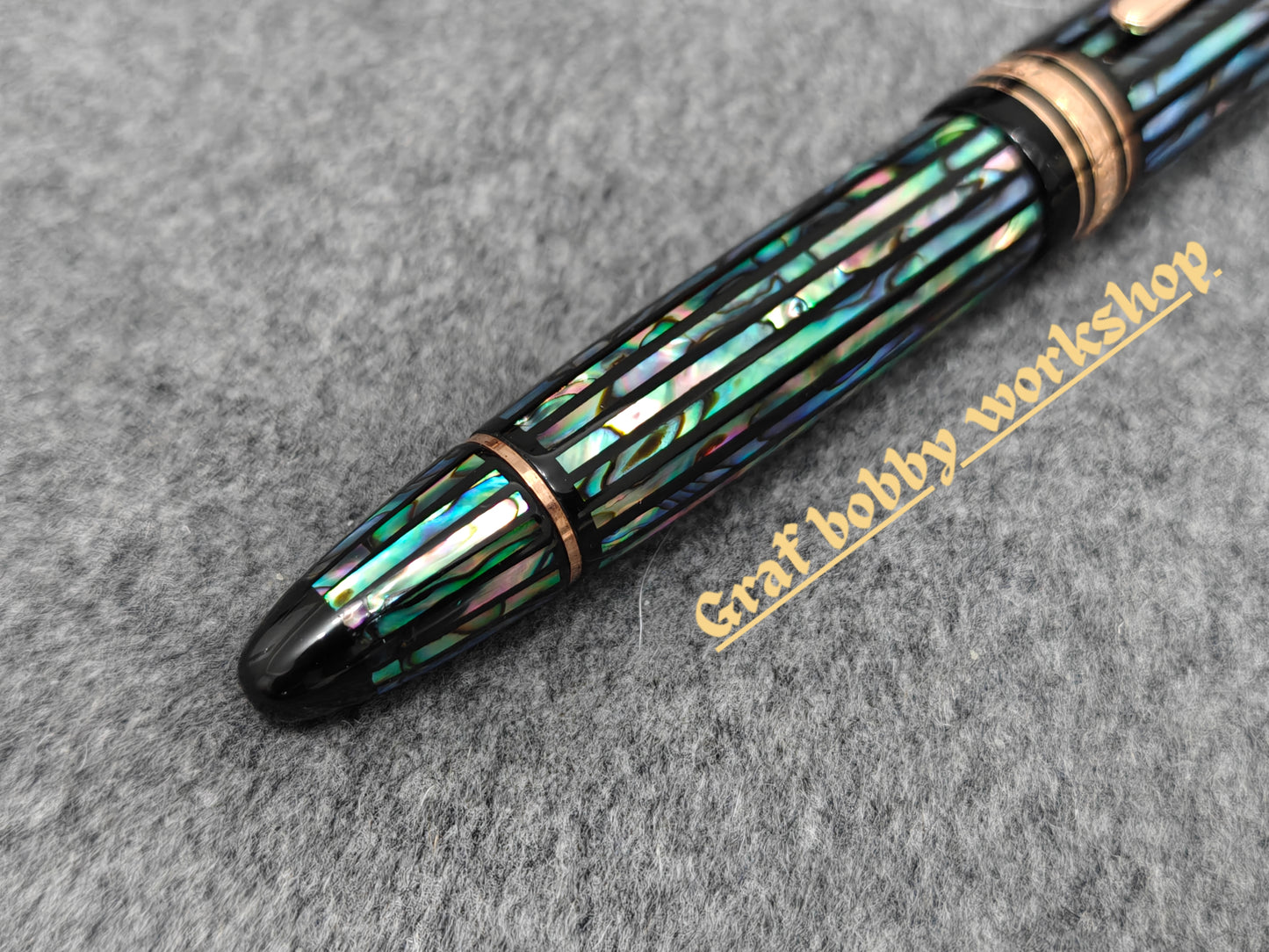 MB 149/146 Black Urushi and Raden (Paua Shell)