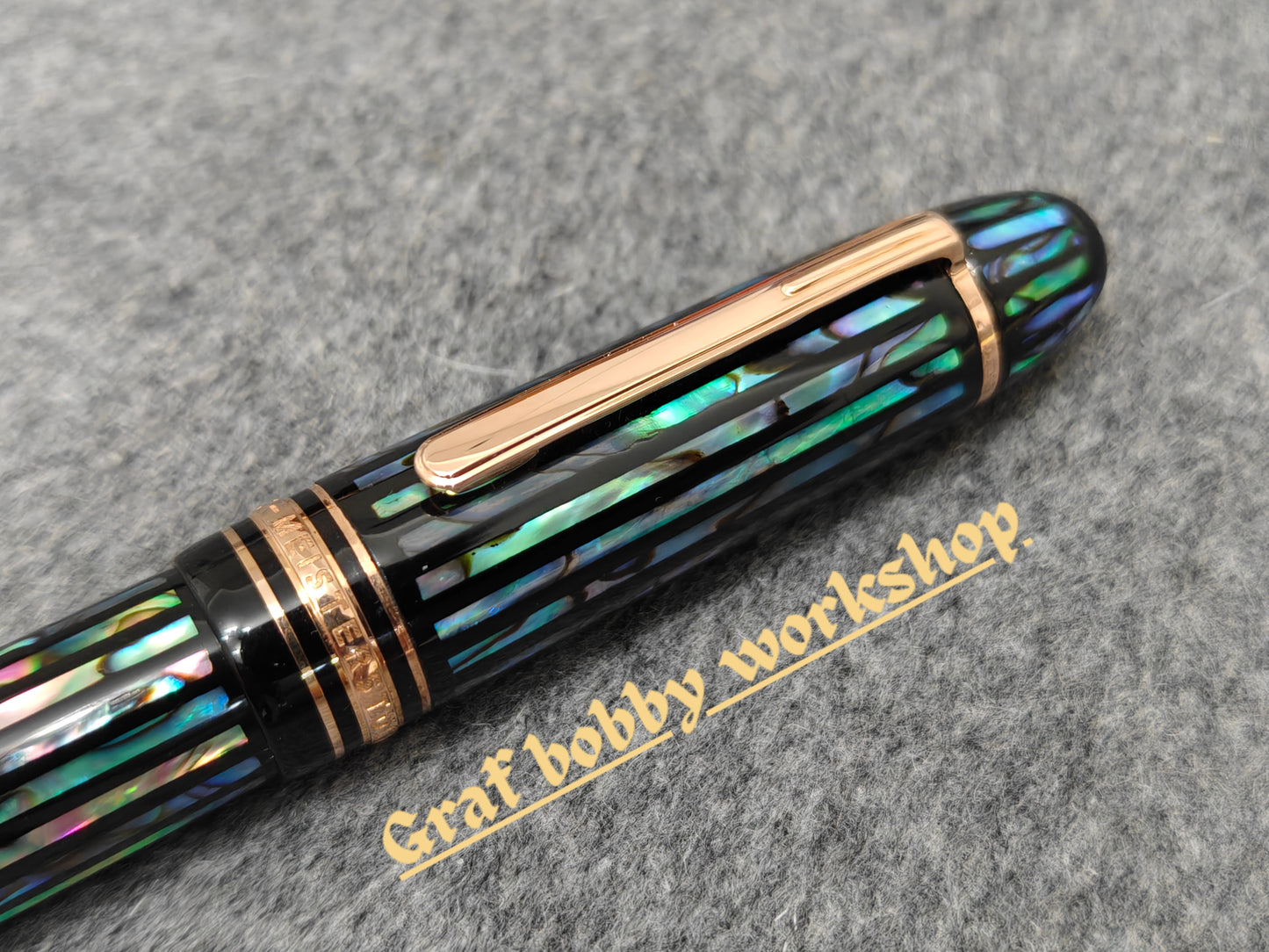 MB 149/146 Black Urushi and Raden (Paua Shell)