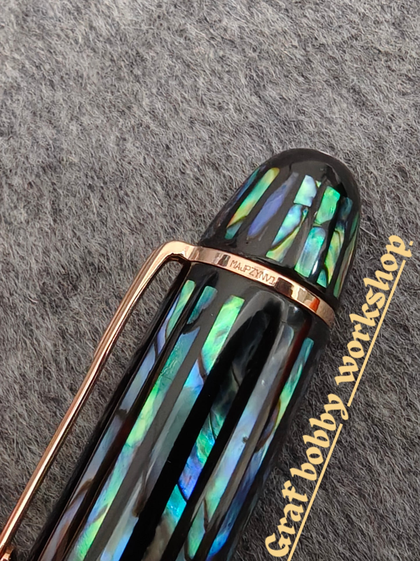 MB 149/146 Black Urushi and Raden (Paua Shell)