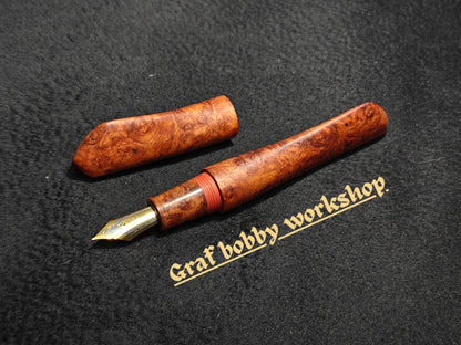 Amboyna Burl Dorsal Fin Barrel