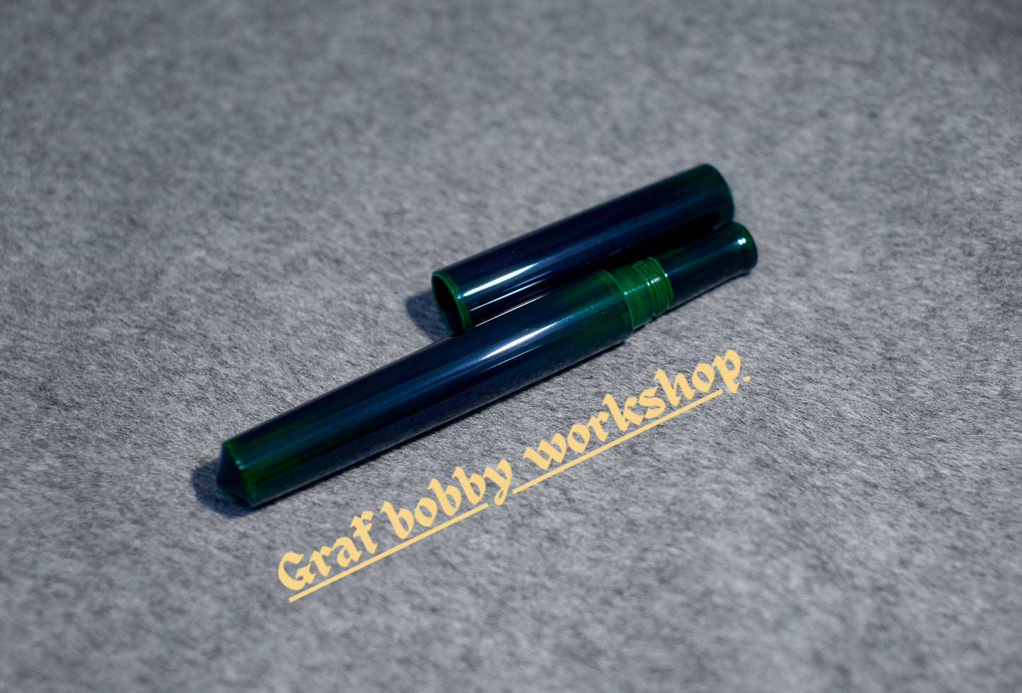 Ebonite Midori-Tamenuri Fountain Pen Barrel