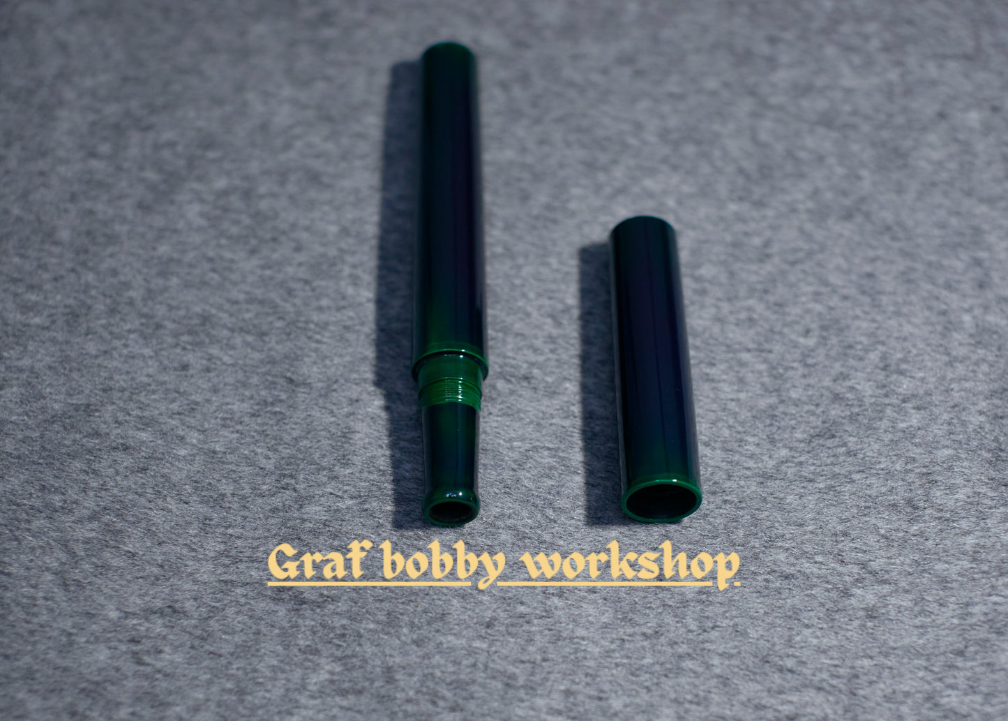 Ebonite Midori-Tamenuri Fountain Pen Barrel