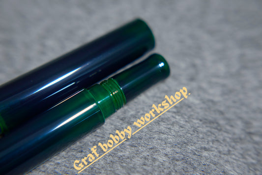 Ebonite Midori-Tamenuri Fountain Pen Barrel