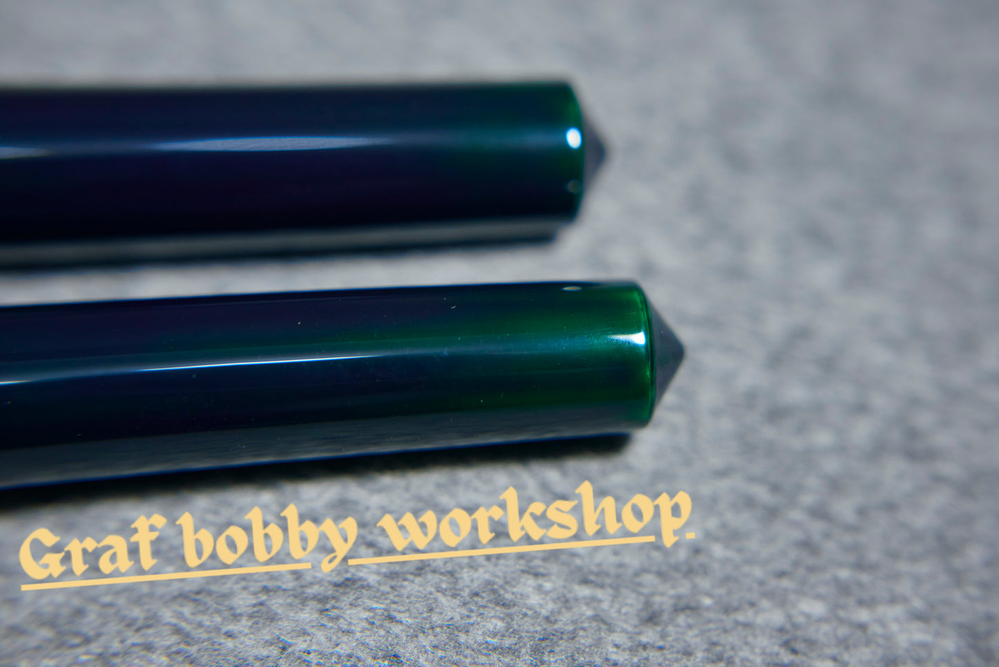 Ebonite Midori-Tamenuri Fountain Pen Barrel