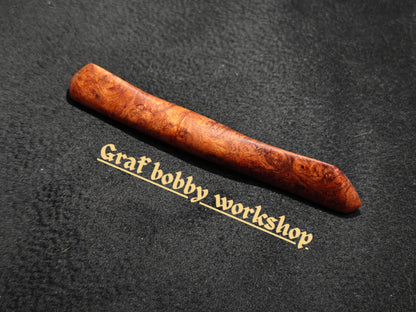 Amboyna Burl Dorsal Fin Barrel