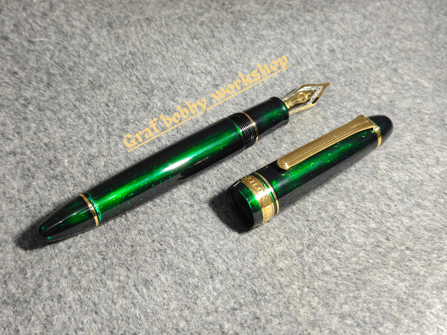 Sailor ProGear/1911L/King of Pen Green Gem Sand