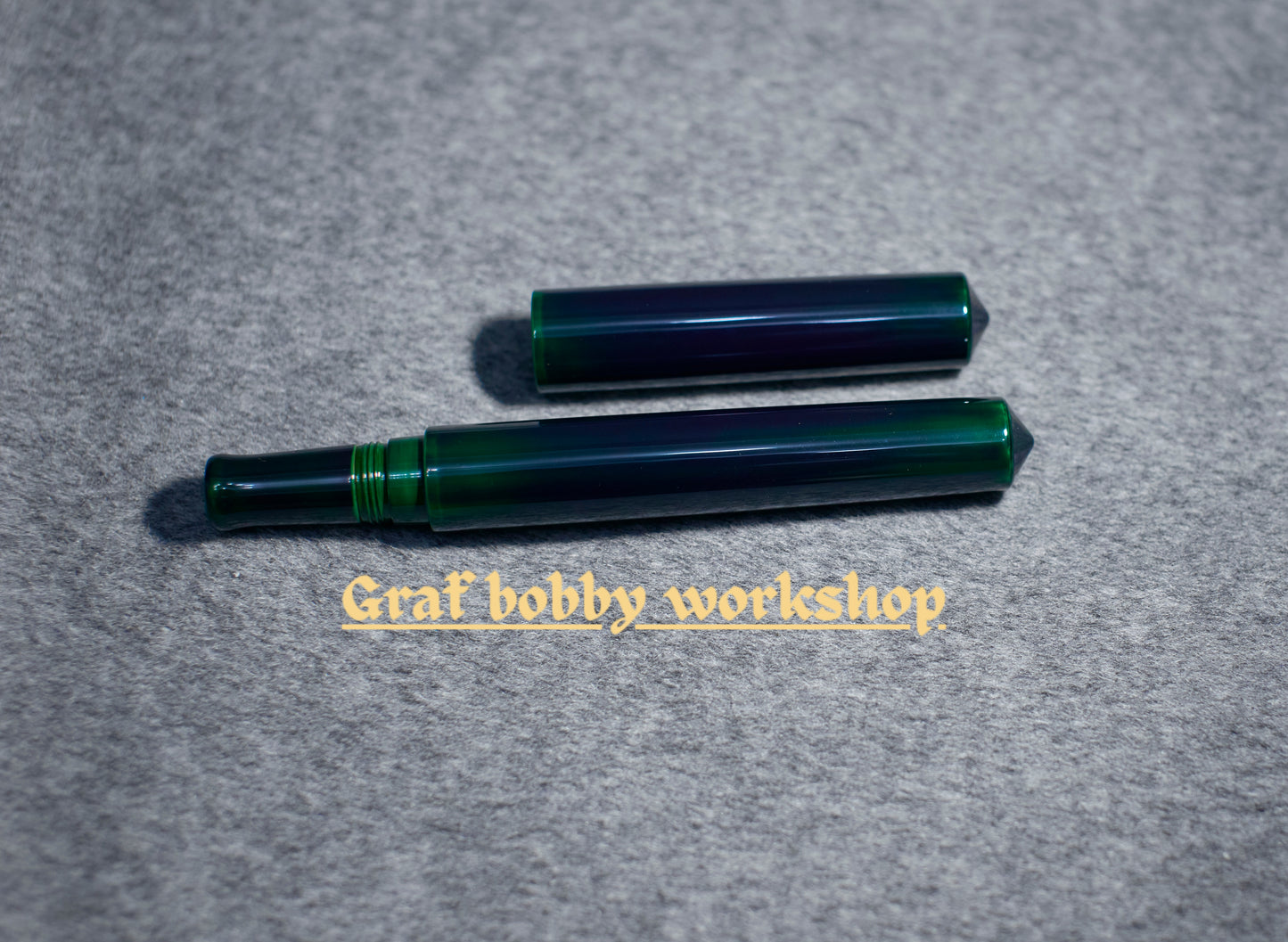 Ebonite Midori-Tamenuri Fountain Pen Barrel